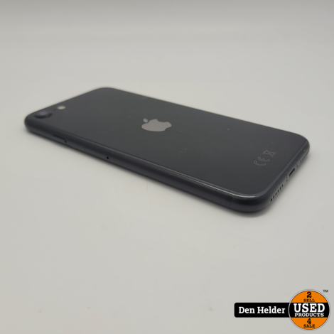 Apple iPhone SE 2020 64GB iOS 17 Accu 90% Zwart - In Nette Staat