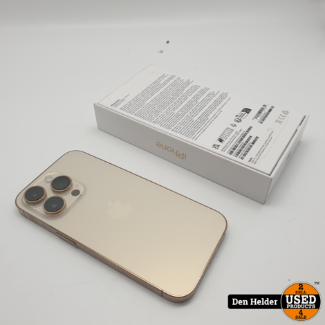 Apple iPhone 14 Pro 128GB Goud - In Nette Staat