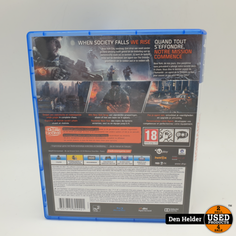 Tom Clancy's The Division PS4 Game - In Nette Staat