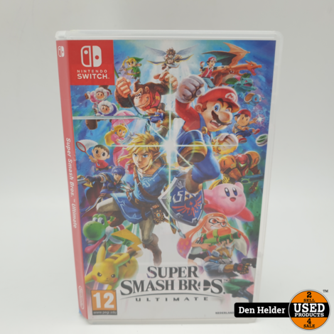 Super Smash Bros Ultimate Nintendo Switch Game - In Nette Staat