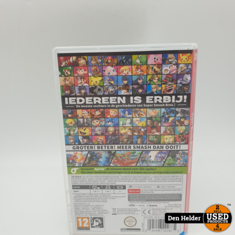 Super Smash Bros Ultimate Nintendo Switch Game - In Nette Staat