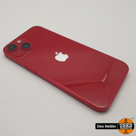 Apple iPhone 13 128GB Accu 76% Rood - In Goede Staat