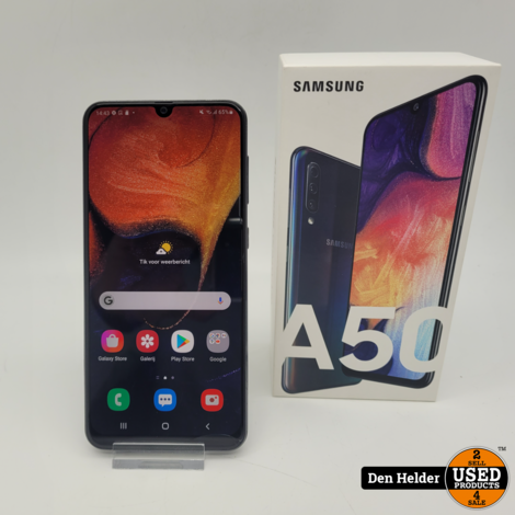 Samsung Galaxy A50 128GB Android 11 - Barst op Display