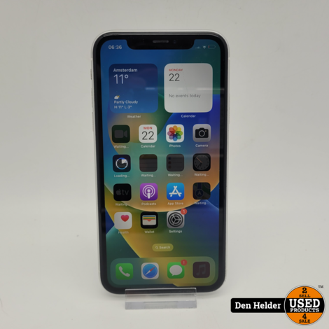 Apple iPhone XR 64GB Accu 85 - In Goede Staat