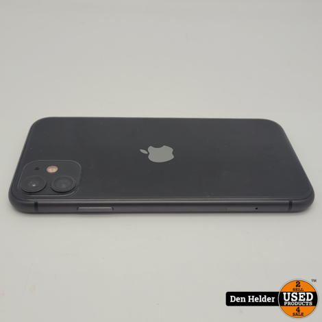 Apple iPhone 11 64GB Accu 87% Zwart - Geen Face ID