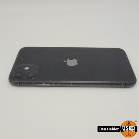 Apple iPhone 11 64GB Accu 76 - In Gebruikte Staat