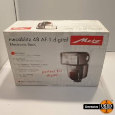 Metz Mecablitz 48 AF-1 Digital voor Canon NIEUW in doos