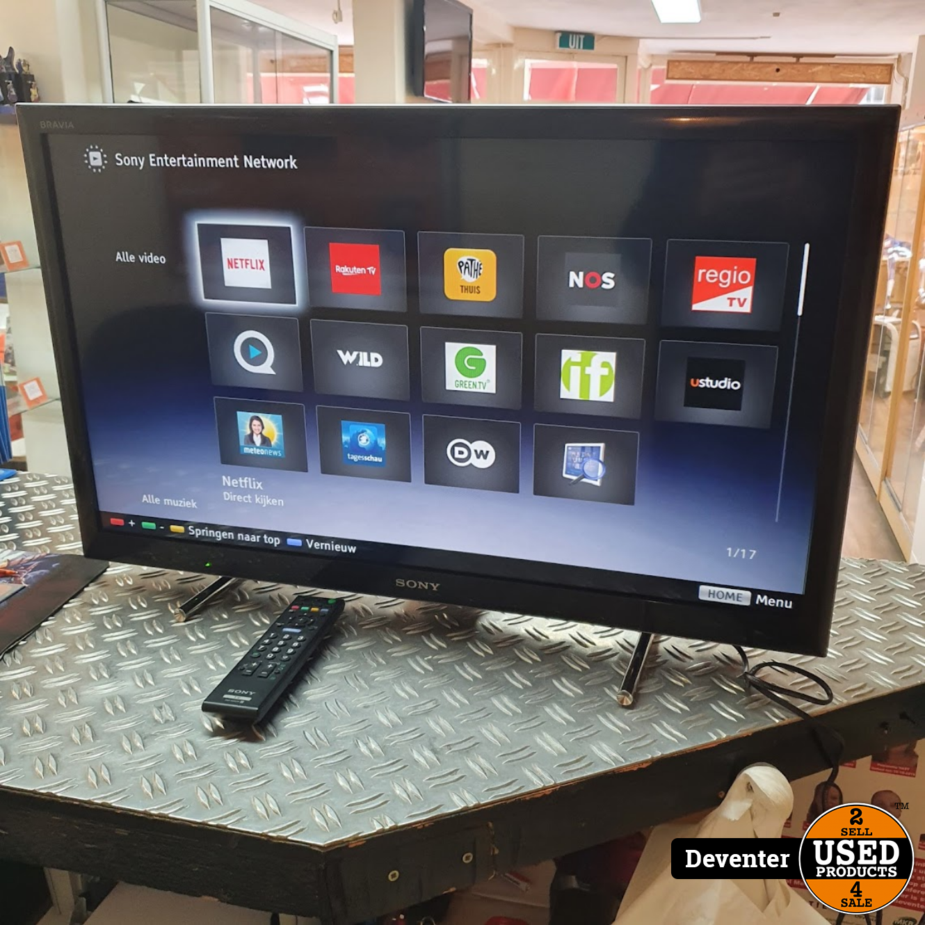 Sony KDL-32EX650 Smart TV met WiFi 81 CM Used Deventer
