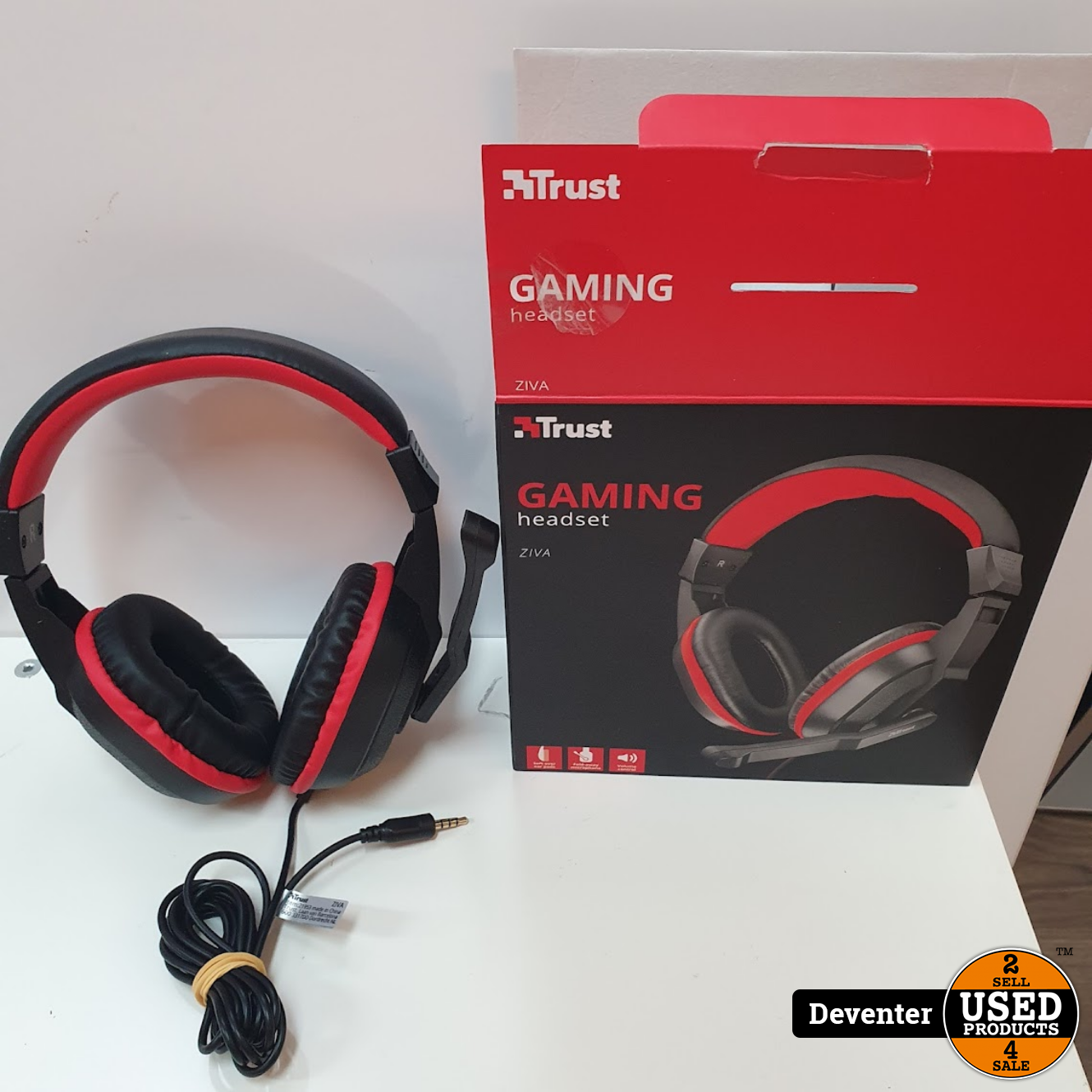 Trust Ziva Gaming Headset Nieuwstaat Ii Met Garantie Used Products Deventer