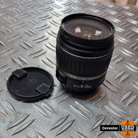 Canon EF-S 18-55 mm 1:3.5-5.6 II met UV filter
