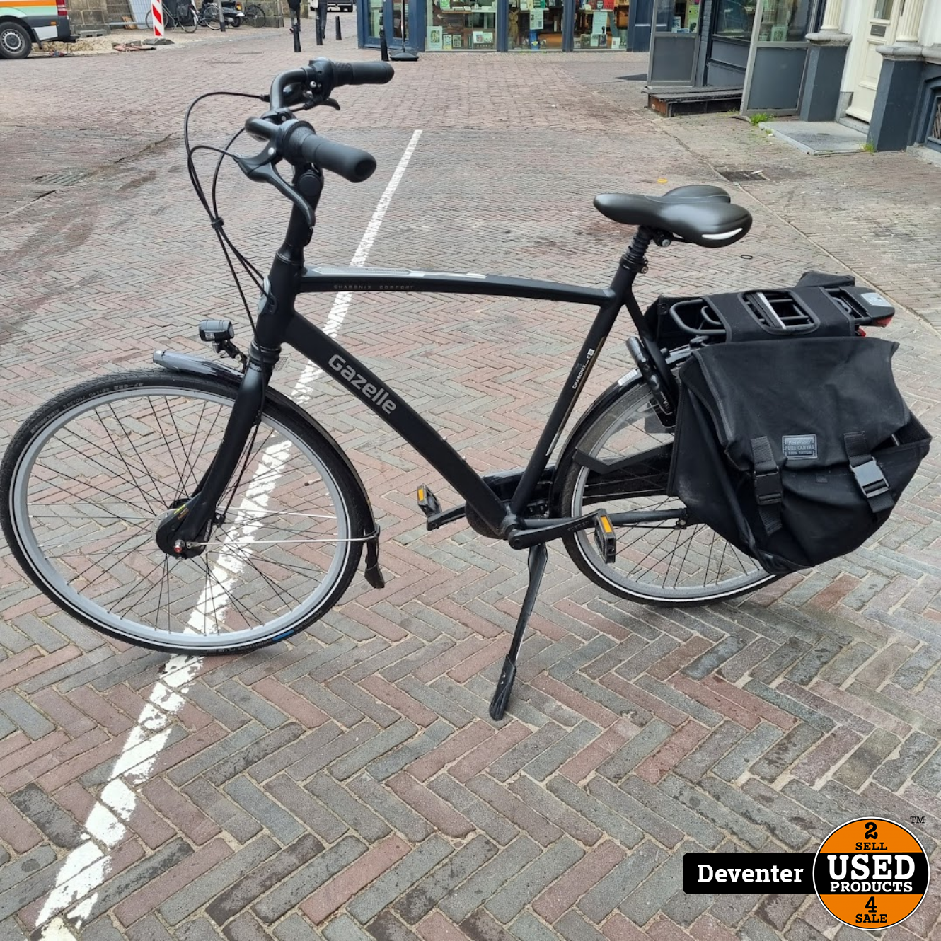 Gazelle Chamonix C8 Herenfiets 61cm 8 Nexus Zeer net - Used Products  Deventer