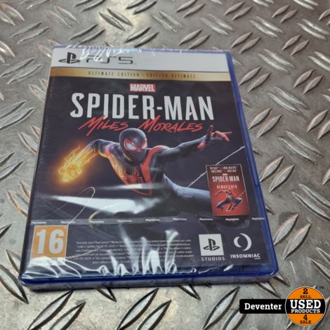 Marvel Spider-Man Miles Morales Ultimate Edtion II Nieuw in seal
