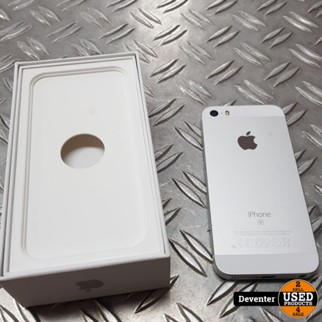 Apple iPhone SE 2016 Silver 16GB in doos