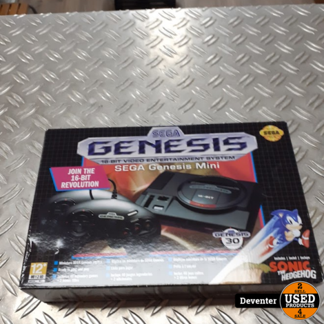 Sega Genesis Mini II 2 joysticks en 42 games II NIEUW