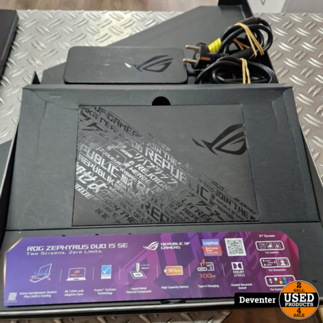 ROG Zephyrus Duo 15 SE II Ryzen 9 II 2TB II RTX 3080