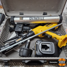 DeWalt DeWalt DC542 Lijm- en kitspuit 2 accu's en lader