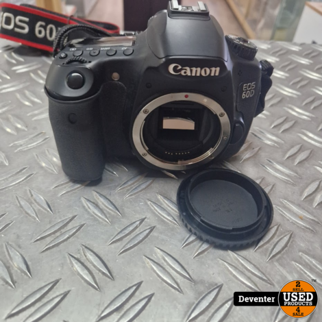 Canon EOS 60D Camera Body II Lader, boekje en garantie
