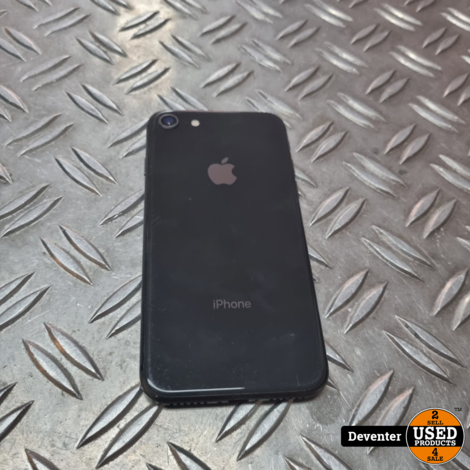Apple iPhone 8 64GB -  Zwart -  Accu 88 - Garantie
