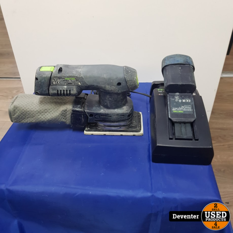 Festool RTSC 400 Li met 2 x BP 18 Li 3,1 ERGO en lader