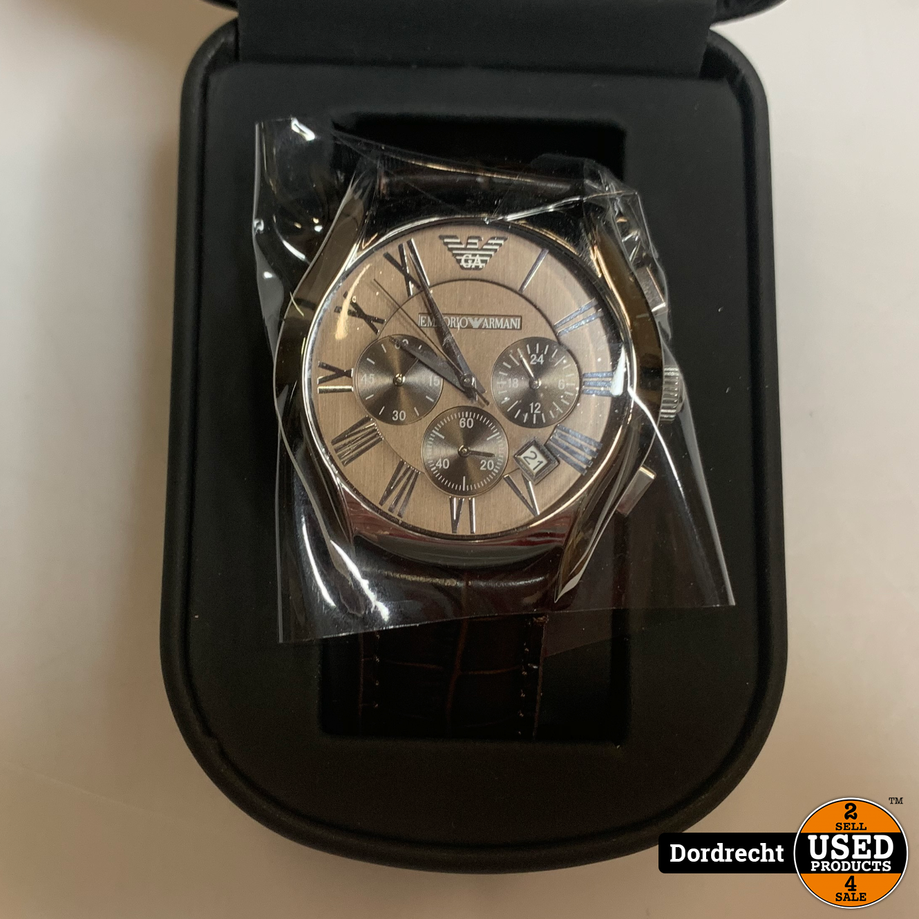 Armani AR0671 Heren Horloge | in doos || Met garantie - Used Products Dordrecht