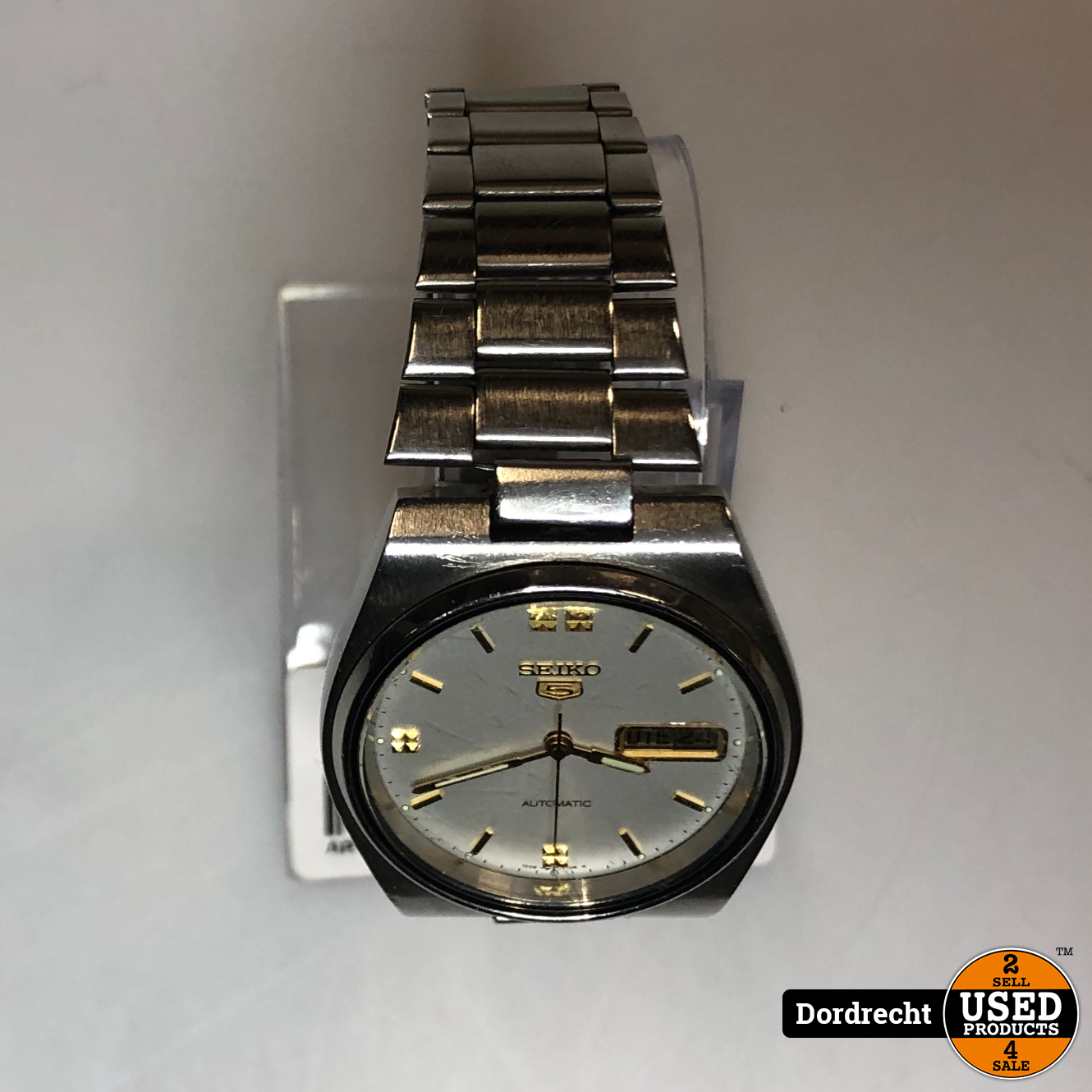 Seiko horloge || Automaat || Zilver Met garantie - Used Products Dordrecht