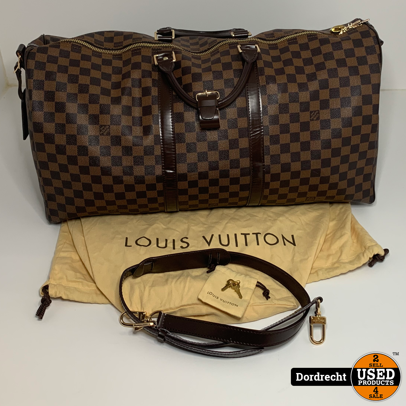 used louis vuitton keepall 55