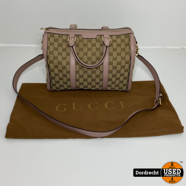 Nautisch Oh innovatie Gucci Boston Bag dames tas Roze || Met dustbag || Met garantie - Used  Products Dordrecht