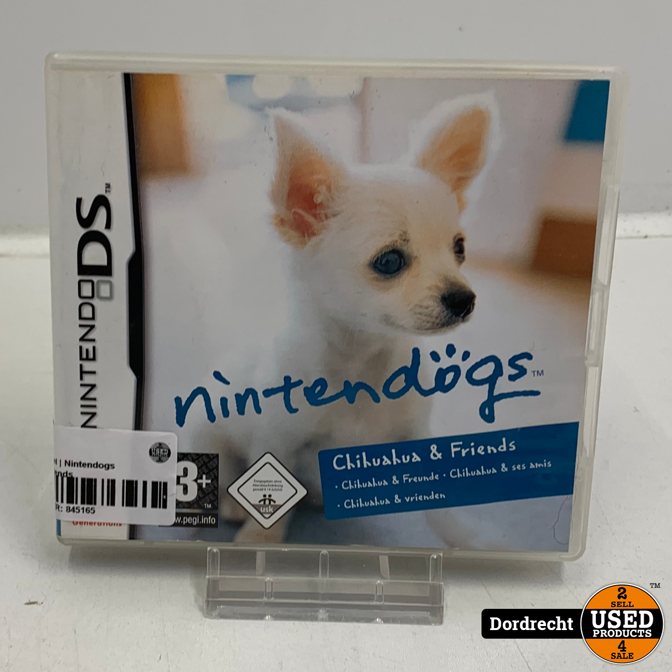 Dank je een keer Kleuterschool Nintendo DS spel | Nintendogs Chihuahua and Friends - Used Products  Dordrecht