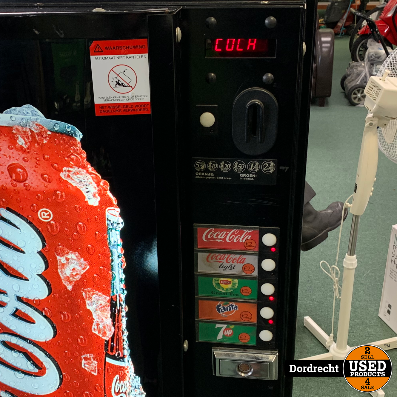 Voor type Leia zonnebloem Coca Cola blikjes machine | Werkt perfect - Used Products Dordrecht