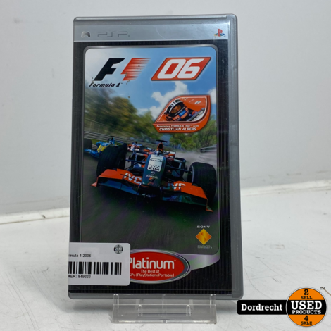 PSP Spel | Formula 1 2006