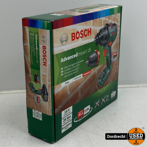 Bosch AdvancedImpact 18 accuklopboorschroevendraaier | Nieuw | Met garantie