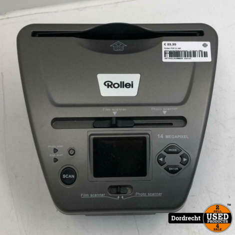 Rollei PDF-S 340 diascanner/fotoscanner | Niet compleet | In doos | Met garantie