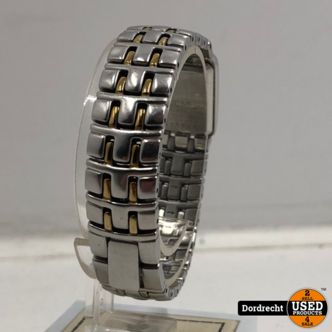 Seiko SUJF76P1 Horloge Goud / Zilver | Batterij leeg | Klein model | Met garantie