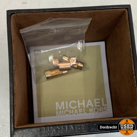 Michael Kors MK5503 horloge roze goud | In doos | Extra schakels | Met garantie