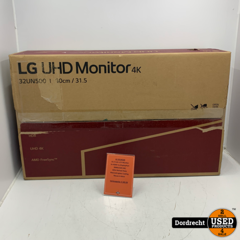 LG 32UN500 UHD Monitor 4K | Nieuw in doos | Met garantie