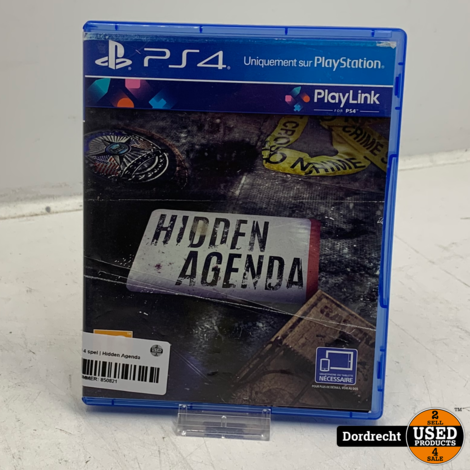 Playstation 4 spel | Hidden Agenda