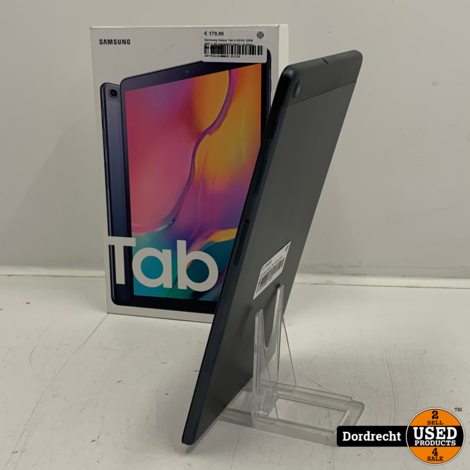 Samsung Galaxy Tab A (2019) 32GB WiFi + 4G (simkaart) Zwart | In doos | Met garantie