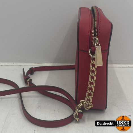 Michael Kors tas Large Jet Set Rood | Nette staat