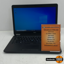Dell Latitude E7450-7358 Laptop | Intel core i5 8GB RAM 256GB SSD Windows 10 | Met garantie