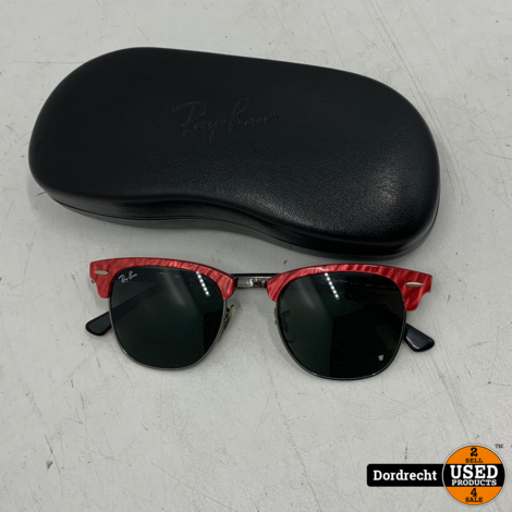 Rayban clubman zonnebril | Met hoes