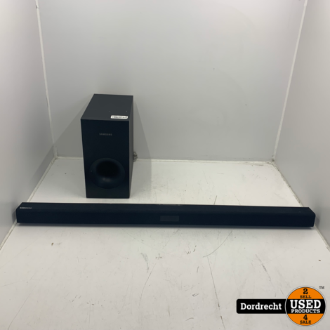 samsung sound bar and sub woofer