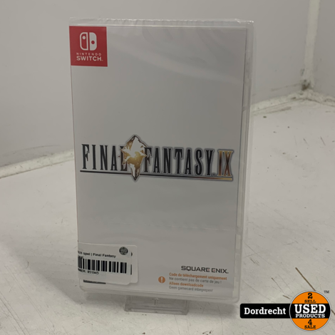 Nintendo Switch spel | Final Fantasy IX | Nieuw in seal | Download Code!