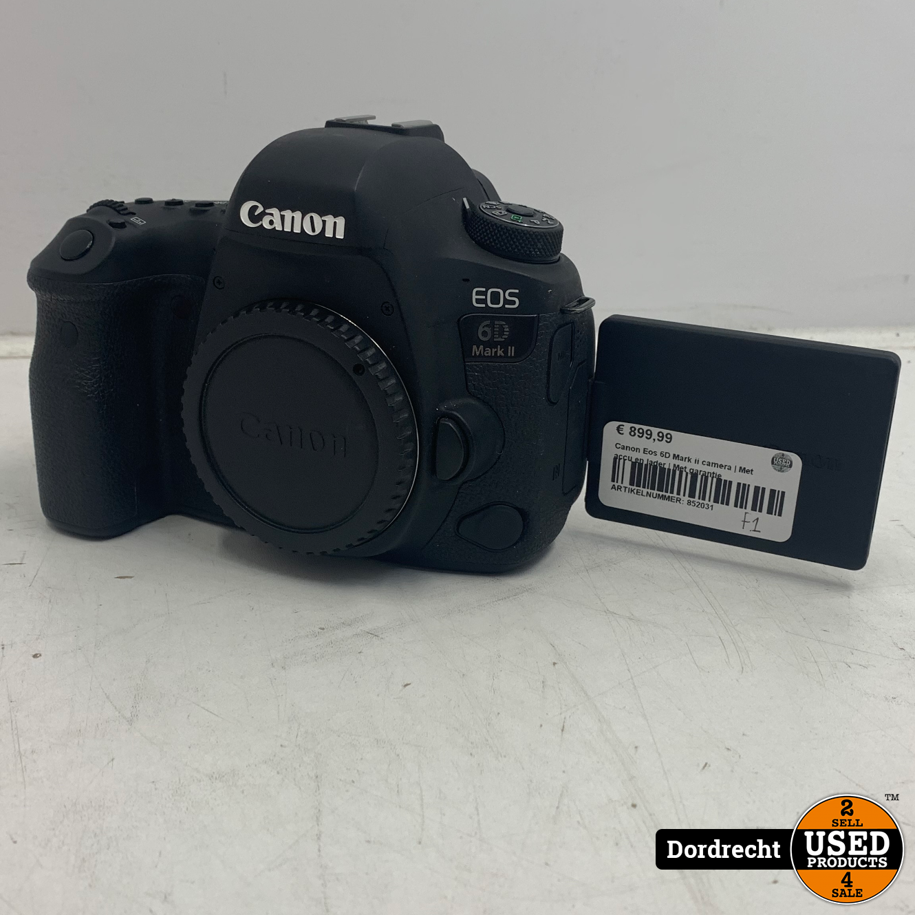 grillen zoom Uitbreiden Canon Eos 6D Mark ii camera | Met accu en lader | Met garantie - Used  Products Dordrecht