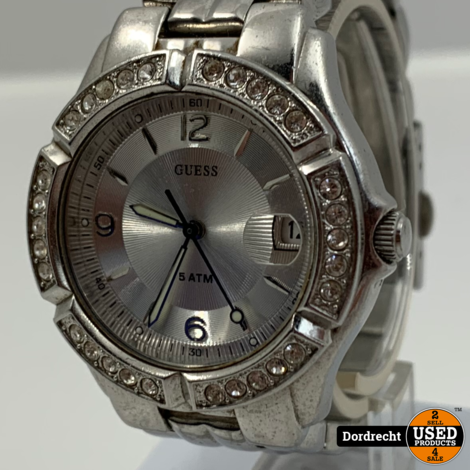 Guess I75499M1 Horloge Zilver | Met garantie