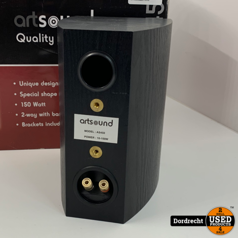 Artsound AS450 Speaker Set Zwart | In doos | Met garantie
