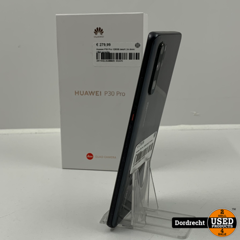 Huawei P30 Pro 128GB zwart | In doos | Met garantie