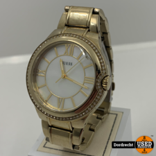 Guess W0112L1 horloge Goud | Schade op glas | Klein model | Met garantie