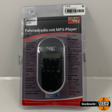 Security plus fietsradio met MP3-speler | Met garantie