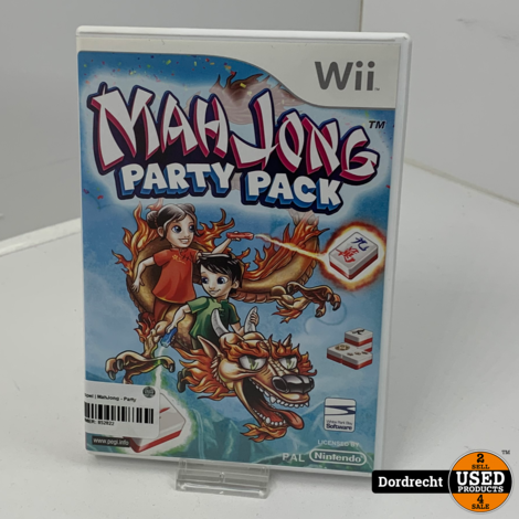 Nintendo Wii spel | MahJong - Party Pack - Used Products Dordrecht