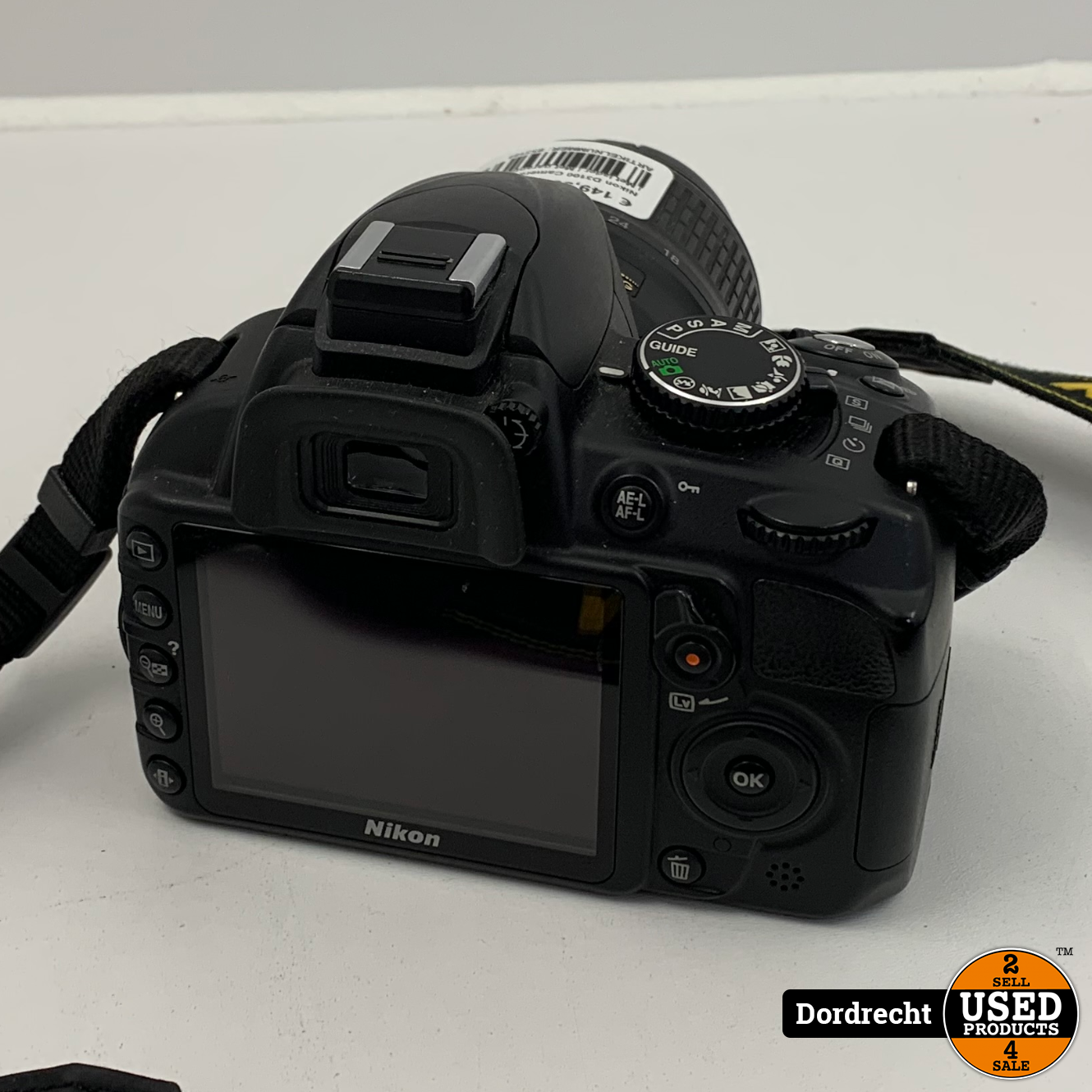 Bedreven overloop zuurgraad Nikon D3100 Camera + 18-55mm Lens | Met lader | Met garantie - Used  Products Dordrecht